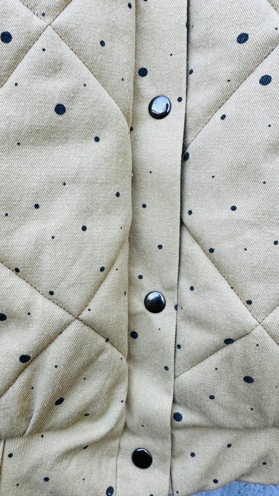 Ocher Jacket with Black Dots - Image 6