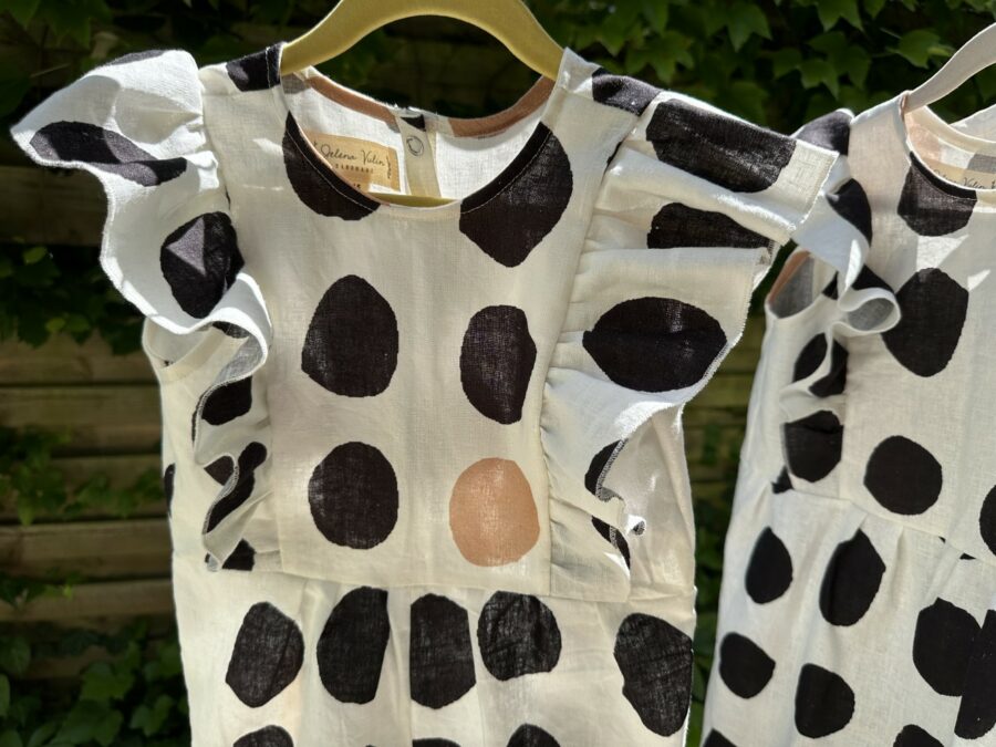 Silvia Girl's  Overall - Image 2